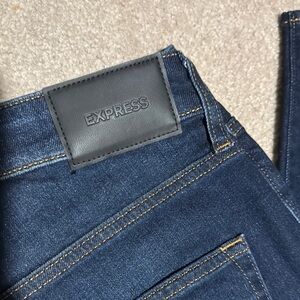 Express Men's Hyperstretch Blue Jeans